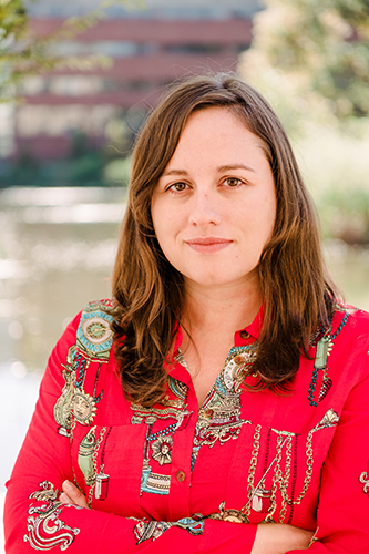 A photo of Beth Saunders, Curator and Head of Special Collections and Gallery, University of Maryland, Baltimore County