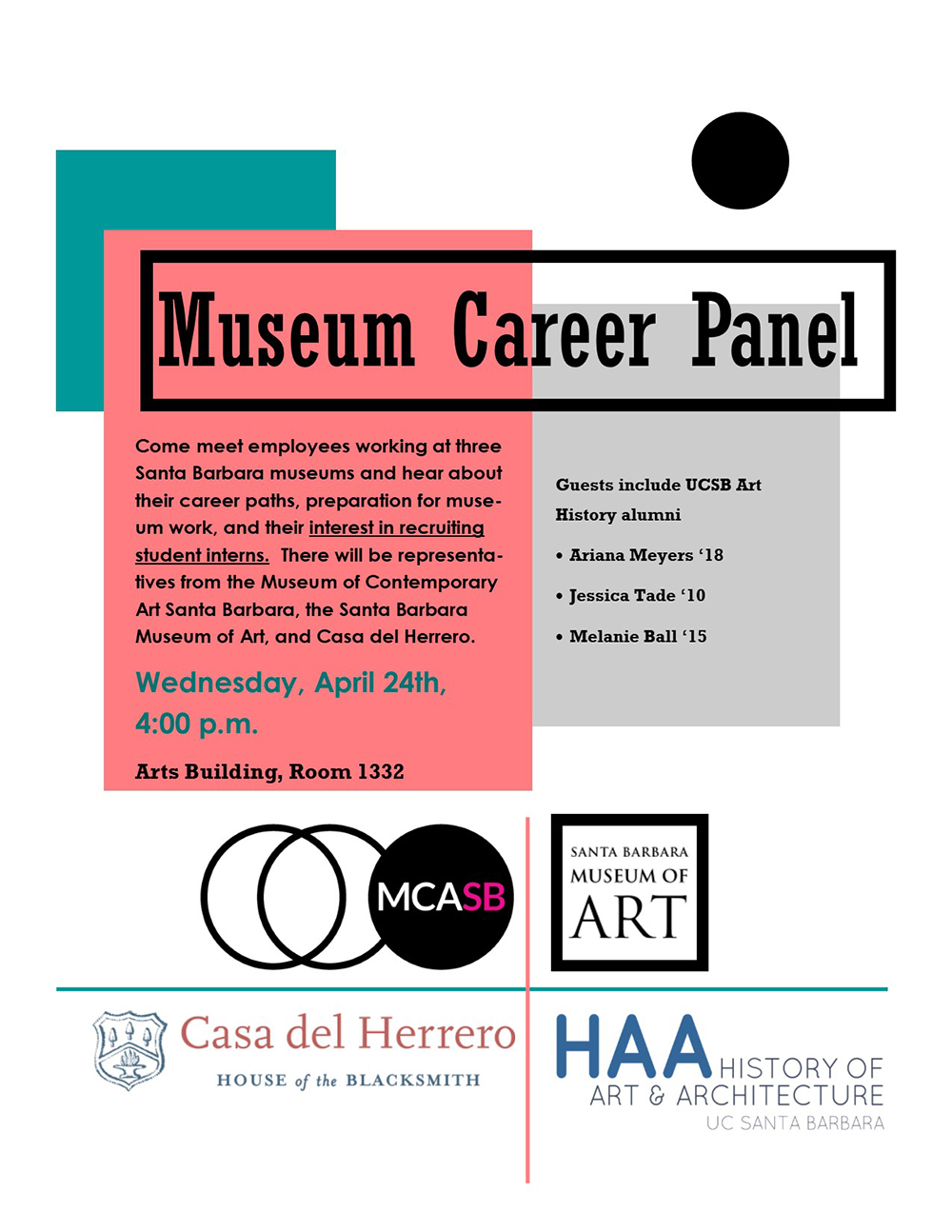 HAA Museum Career Panel History of Art and Architecture UC Santa