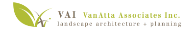 VAI/Van Atta Associates, Inc.  Landscape Architecture + Planning logo